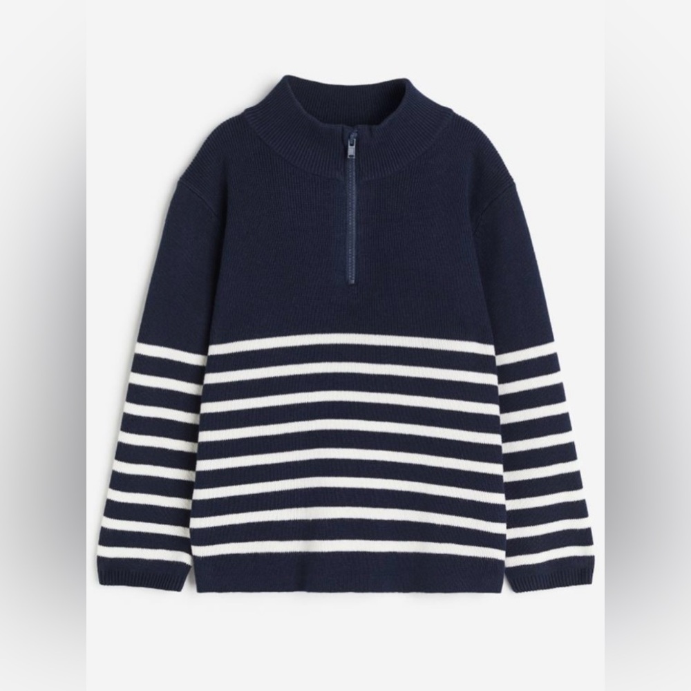 H&M half zip sweater